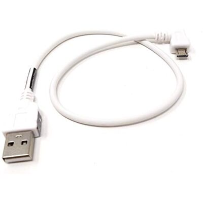 SYSTEM-S Cavo Micro USB 2.0, 30 cm, angolato a Destra SYSTEM-S Cavo Micro USB 2.0, 30 cm, angolato a Destra