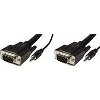 MicroConnect SVGA HD15 5m M-M. 3.5MM MicroConnect SVGA HD15 5m M-M. 3.5MM
