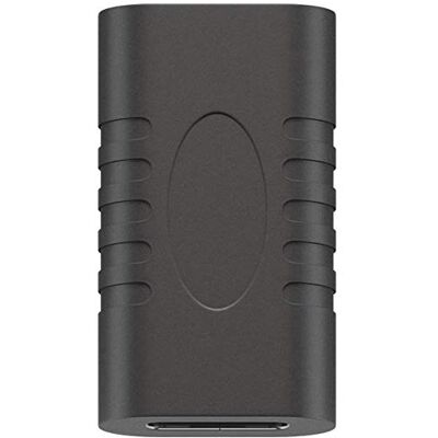 goobay 45401 Adattatore da USB-C a USB-C, Nero goobay 45401 Adattatore da USB-C a USB-C, Nero
