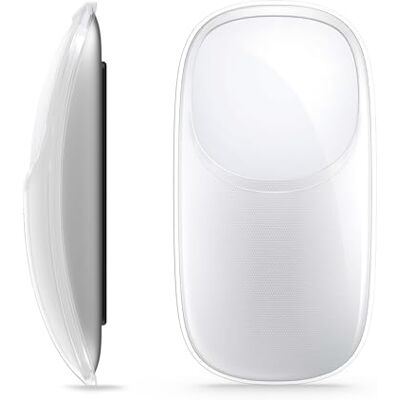 kwmobile Cover Compatibile con Apple Magic Mouse Custodia Pellicola Superiore per Mouse Protezione Antiscivolo in TPU trasparente kwmobile Cover Compatibile con Apple Magic Mouse Custodia Pellicola Superiore per Mouse Protezione Antiscivolo in TPU trasparente