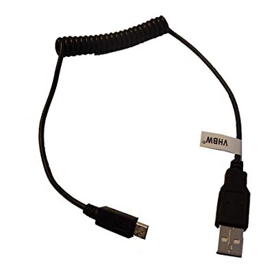 vhbw Cavo dati USB-A a Micro-USB compatibile con Sony Alpha 7R II, 7s, 68 a68 ILCA-68, 6400 ILCE-6400, 7S II, 9, 7, 7R 100 cm nero vhbw Cavo dati USB-A a Micro-USB compatibile con Sony Alpha 7R II, 7s, 68 a68 ILCA-68, 6400 ILCE-6400, 7S II, 9, 7, 7R 100 cm nero