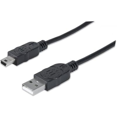 Manhattan 302340 cavo USB 3 m USB A Nero Manhattan 302340 cavo USB 3 m USB A Nero