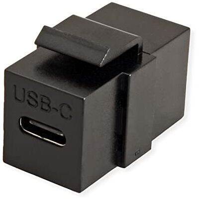 Value Modulo Keystone USB Tipo C, Nero Value Modulo Keystone USB Tipo C, Nero