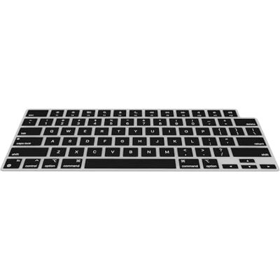 kwmobile Protezione Tastiera Americana Compatibile con Apple MacBook Air 15 M3 2024 A3114 Cover Tastiera Inglese US Copertina Silicone Nero kwmobile Protezione Tastiera Americana Compatibile con Apple MacBook Air 15 M3 2024 A3114 Cover Tastiera Inglese US Copertina Silicone Nero
