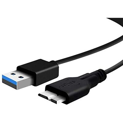 Dragon Cavo USB B compatibile con unità di gioco Seagate per Xbox STEB2000200 / STBV2000200 Maxtor M3 Store 'n' Go Hard Drive HDD Lexar Professional, Kingston, USB 3.0 ad alta velocità Dragon Cavo USB B compatibile con unità di gioco Seagate per Xbox STEB2000200 / STBV2000200 Maxtor M3 Store 'n' Go Hard Drive HDD Lexar Professional, Kingston, USB 3.0 ad alta velocità