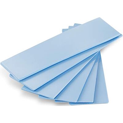 POPPSTAR 6x Pad Termici per M.2 SSD (3 spessori: 0,5 mm/1,0 mm/1,5 mm, 2 pezzi ciascuno) Thermal Pads con Conducibilità Termica 6 W/m*k, Colore Blu POPPSTAR 6x Pad Termici per M.2 SSD (3 spessori: 0,5 mm/1,0 mm/1,5 mm, 2 pezzi ciascuno) Thermal Pads con Conducibilità Termica 6 W/m*k, Colore Blu