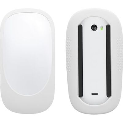 kwmobile Cover Compatibile con Apple Magic Mouse 1/2 Custodia Pellicola Protettiva in Silicone Protezione Morbida Antiscivolo bianco kwmobile Cover Compatibile con Apple Magic Mouse 1/2 Custodia Pellicola Protettiva in Silicone Protezione Morbida Antiscivolo bianco
