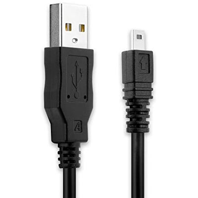 CELLONIC 1x USB A Cavo dati compatibile con Casio Exilim EX-ZS5, EX-ZS100 2.0, 1.5m, PVC, nero per Casio Exilim EX-ZS5, EX-ZS100, QV-R70, QV-R200, EMC-5 CELLONIC 1x USB A Cavo dati compatibile con Casio Exilim EX-ZS5, EX-ZS100 2.0, 1.5m, PVC, nero per Casio Exilim EX-ZS5, EX-ZS100, QV-R70, QV-R200, EMC-5