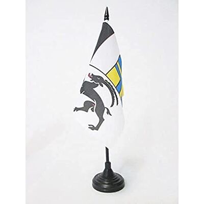AZ FLAG Bandiera da Tavolo Cantone di Grigioni 15x15 cm Base Plastica Uso interno bandiera da tavolo di Grigioni GR finitura cucita e bordi rinforzati con asta in plastica e base in plastica AZ FLAG Bandiera da Tavolo Cantone di Grigioni 15x15 cm Base Plastica Uso interno bandiera da tavolo di Grigioni GR finitura cucita e bordi rinforzati con asta in plastica e base in plastica