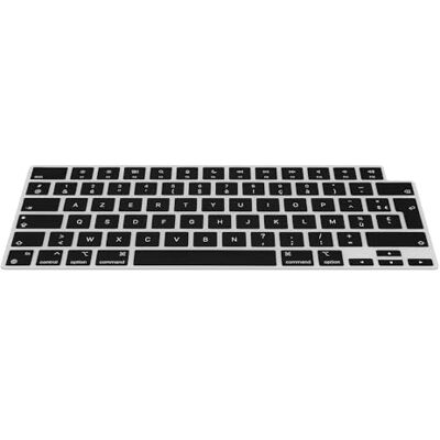 kwmobile Protezione per Tastiera AZERTY (Francia, Belgio) in Silicone Compatibile con Apple MacBook Air 13.6 M3 2024 A3113 Nero kwmobile Protezione per Tastiera AZERTY (Francia, Belgio) in Silicone Compatibile con Apple MacBook Air 13.6 M3 2024 A3113 Nero