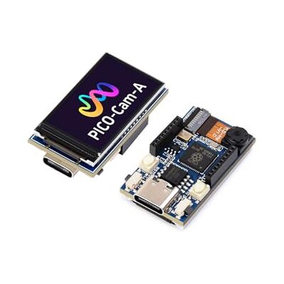 Waveshare RP2040 Fotocamera MCU Scheda Basata su Raspberry Pi RP2040 Microcontrollore, Scheda di Sviluppo per Fotocamera RP2040 con Fotocamera in Scala di Grigi HM01B0 e LCD IPS da 1.14 pollici Waveshare RP2040 Fotocamera MCU Scheda Basata su Raspberry Pi RP2040 Microcontrollore, Scheda di Sviluppo per Fotocamera RP2040 con Fotocamera in Scala di Grigi HM01B0 e LCD IPS da 1.14 pollici