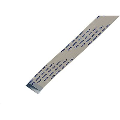 KALEA-INFORMATIQUE Nastro FPC ZIF 32 fili AWM, passo 0,5 mm, lunghezza 200 mm, larghezza 16,5 mm. Connettori sullo stesso lato del foglio FPC. KALEA-INFORMATIQUE Nastro FPC ZIF 32 fili AWM, passo 0,5 mm, lunghezza 200 mm, larghezza 16,5 mm. Connettori sullo stesso lato del foglio FPC.