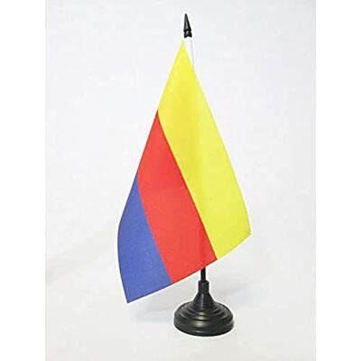 AZ FLAG Bandiera da Tavolo Provincia di Olanda Settentrionale 21x14 cm Uso interno bandiera da tavolo olandese finitura cucita e bordi rinforzati con asta in plastica e base in plastica AZ FLAG Bandiera da Tavolo Provincia di Olanda Settentrionale 21x14 cm Uso interno bandiera da tavolo olandese finitura cucita e bordi rinforzati con asta in plastica e base in plastica