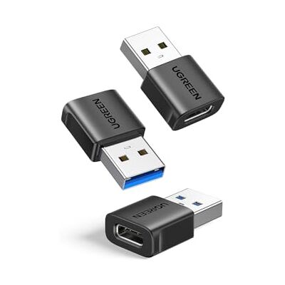 UGREEN Adattatore USB C USB A 3.1 10Gbps 3 Pezzi Convertitore Type C UGREEN Adattatore USB C USB A 3.1 10Gbps 3 Pezzi Convertitore Type C
