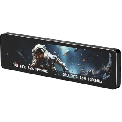 Thermalright Trofeo Vision Monitor LCD AIO da 11,3", schermo USB Type-C per monitoraggio hardware in tempo reale, temi preimpostati per PC da gaming/CPU Cooler Thermalright Trofeo Vision Monitor LCD AIO da 11,3", schermo USB Type-C per monitoraggio hardware in tempo reale, temi preimpostati per PC da gaming/CPU Cooler