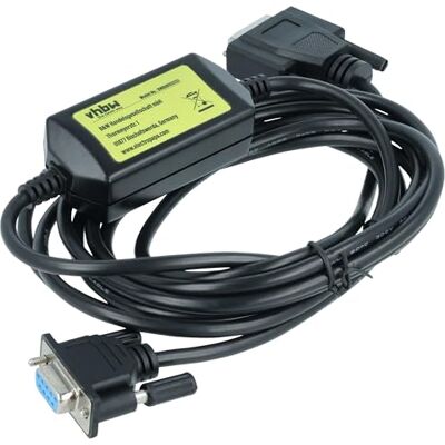 vhbw cavo EIA RS-232 compatibile con Siemens Simatic S5 155U CPU 946 computer & periferiche Adattatore seriale, 300 cm, nero vhbw cavo EIA RS-232 compatibile con Siemens Simatic S5 155U CPU 946 computer & periferiche Adattatore seriale, 300 cm, nero