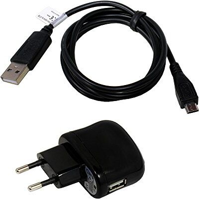 Mobile-Laden P4A Jay-Tech Tablet PC TXE10DW Kit di Ricarica da 2 Pezzi, Cavo USB, Caricatore USB, Micro USB 2100mA, per Tutti i dispositivi Micro-USB Mobile-Laden P4A Jay-Tech Tablet PC TXE10DW Kit di Ricarica da 2 Pezzi, Cavo USB, Caricatore USB, Micro USB 2100mA, per Tutti i dispositivi Micro-USB