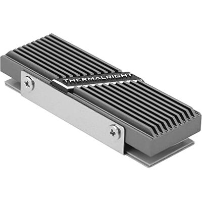 Thermalright TR-M.2 2280 TYPE A G 2280 Dissipatore di calore per SSD M.2 2280 dissipatore di calore in alluminio, con 2 conducibilità termica, radiatore SSD ad alte prestazioni (grigio) Thermalright TR-M.2 2280 TYPE A G 2280 Dissipatore di calore per SSD M.2 2280 dissipatore di calore in alluminio, con 2 conducibilità termica, radiatore SSD ad alte prestazioni (grigio)