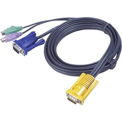 Cavo KVM PS/2 Aten 2L5202P - PC, VGA, 2m Cavo KVM PS/2 Aten 2L5202P - PC, VGA, 2m