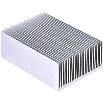 Walfront Dissipatore di Calore in Alluminio Raffreddamento per Amplificatore a Led Modulo IC 100 x 69 x 36mm Walfront Dissipatore di Calore in Alluminio Raffreddamento per Amplificatore a Led Modulo IC 100 x 69 x 36mm