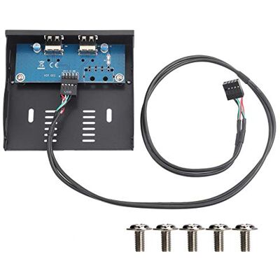 Bewinner Pannello Anteriore 'unità Floppy USB 2.0, Pannello Anteriore in Rame stagnato a 9 Pin da 2 Pollici USB2.0 a 2 Pin, Conforme alle Dimensioni 'interfaccia 'unità Floppy Bewinner Pannello Anteriore 'unità Floppy USB 2.0, Pannello Anteriore in Rame stagnato a 9 Pin da 2 Pollici USB2.0 a 2 Pin, Conforme alle Dimensioni 'interfaccia 'unità Floppy