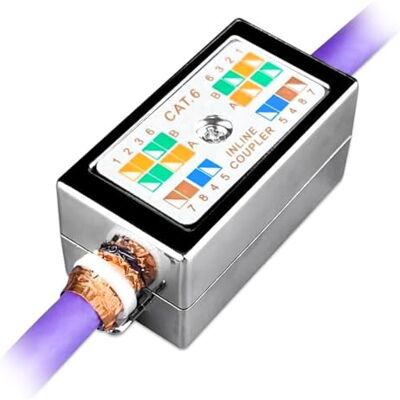 Techly Professional 366273 Scatola di Giunzione Ethernet Cat.6 FTP Silver Techly Professional 366273 Scatola di Giunzione Ethernet Cat.6 FTP Silver