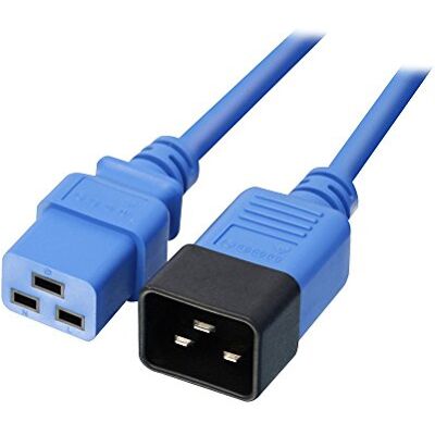 Lindy Prolunga IEC Blu, 1m Lindy Prolunga IEC Blu, 1m