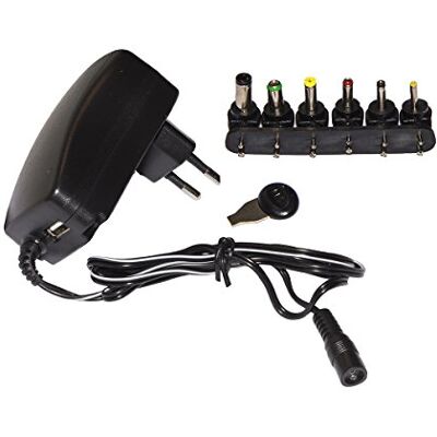 LINK LKA24W Alimentatore Universale Multispina 3-12 Volt 2 Ampere con Porta USB LINK LKA24W Alimentatore Universale Multispina 3-12 Volt 2 Ampere con Porta USB