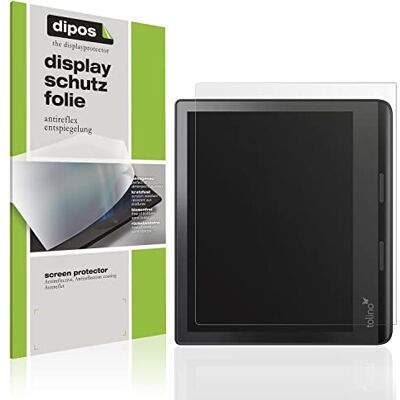 dipos 2x Pellicola Protettiva opaca per Tolino Epos 3 e-Book Reader Antiriflesso, riduce i riflessi, si adatta perfettamente, ultra sottile, antigraffio, senza bolle, anti impronte, autoadesiva dipos 2x Pellicola Protettiva opaca per Tolino Epos 3 e-Book Reader Antiriflesso, riduce i riflessi, si adatta perfettamente, ultra sottile, antigraffio, senza bolle, anti impronte, autoadesiva