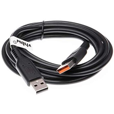 vhbw cavo dati USB compatibile con Lenovo Yoga 900S-12ISK tablet Cavo di ricarica 2in1, 100cm, nero vhbw cavo dati USB compatibile con Lenovo Yoga 900S-12ISK tablet Cavo di ricarica 2in1, 100cm, nero