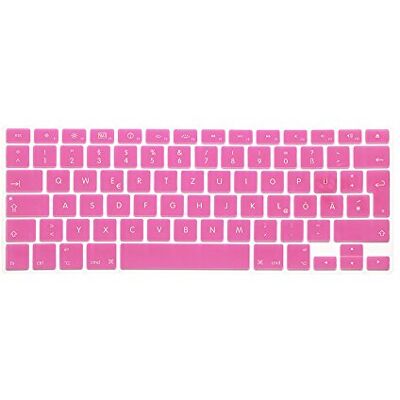 SYSTEM-S Protezione in silicone per tastiera QWERTZ tedesca per MacBook Pro 13" 15" 17" iMac MacBook Air 13" in rosa SYSTEM-S Protezione in silicone per tastiera QWERTZ tedesca per MacBook Pro 13" 15" 17" iMac MacBook Air 13" in rosa