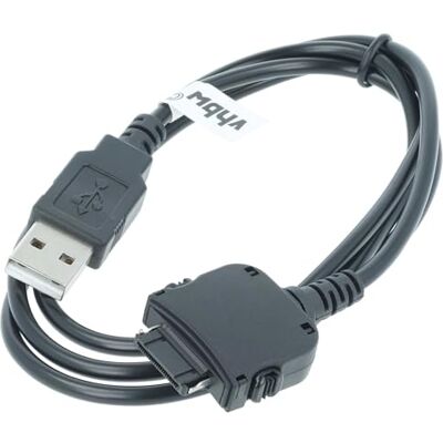 vhbw cavo dati USB cavo di ricarica 2-in-1 compatibile con HP IPAQ H2210, H3830, H2215, H3800 dispositivo palmare, handheld computer 130cm nero vhbw cavo dati USB cavo di ricarica 2-in-1 compatibile con HP IPAQ H2210, H3830, H2215, H3800 dispositivo palmare, handheld computer 130cm nero