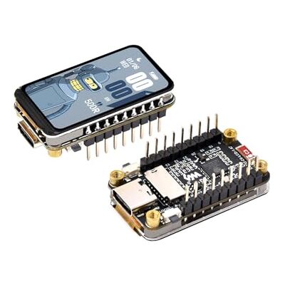Waveshare ESP32-C6 con Display da 1.47 pollici LCD Scheda di Sviluppo, ESP32 con Schermo da 1.47 pollici 172×320 pixel a 262K Colori, con LED RGB, Supporto 2.4 GHz Wi-Fi 6 e Bluetooth 5 (con Pinheader) Waveshare ESP32-C6 con Display da 1.47 pollici LCD Scheda di Sviluppo, ESP32 con Schermo da 1.47 pollici 172×320 pixel a 262K Colori, con LED RGB, Supporto 2.4 GHz Wi-Fi 6 e Bluetooth 5 (con Pinheader)