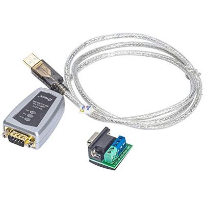 DTECH Cavo adattatore convertitore porta seriale da USB a RS422 RS485 con chip FTDI Supporta Windows 11, 10, 8, 7, XP; Mac 1,8 m DTECH Cavo adattatore convertitore porta seriale da USB a RS422 RS485 con chip FTDI Supporta Windows 11, 10, 8, 7, XP; Mac 1,8 m
