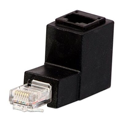 Lindy RJ45 UTP Adattatore, ad Angolo Verso Destra Lindy RJ45 UTP Adattatore, ad Angolo Verso Destra