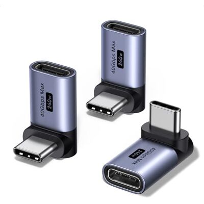 UGREEN Adattatore USB C 40Gbps 3 Pezzi Adattatore USB C Maschio a Femmina UGREEN Adattatore USB C 40Gbps 3 Pezzi Adattatore USB C Maschio a Femmina