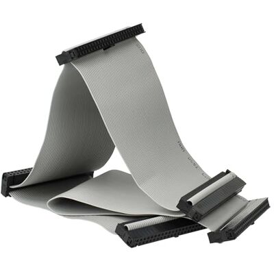 vhbw cavo a nastro SCSI per collegare 5 dispositivi SCSI Cavo interno, 50 pin, 50 cm vhbw cavo a nastro SCSI per collegare 5 dispositivi SCSI Cavo interno, 50 pin, 50 cm