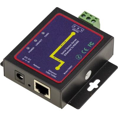 KALEA-INFORMATIQUE Adattatore convertitore da RS485 a Ethernet, punto di accesso 10/100 per connessione seriale RS-485. Supporta TCP, RTU, UDP e LAN KALEA-INFORMATIQUE Adattatore convertitore da RS485 a Ethernet, punto di accesso 10/100 per connessione seriale RS-485. Supporta TCP, RTU, UDP e LAN