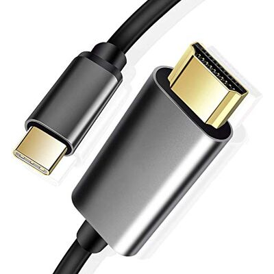 Dragon Cavo adattatore da USB C a HDMI 4K, da USB tipo C a HDMI, cavo Thunderbolt 3, compatibile con MacBook Pro iPad Pro, Samsung S9 S10 S20, Surface Book 2, Dell XPS e altro ancora Dragon Cavo adattatore da USB C a HDMI 4K, da USB tipo C a HDMI, cavo Thunderbolt 3, compatibile con MacBook Pro iPad Pro, Samsung S9 S10 S20, Surface Book 2, Dell XPS e altro ancora