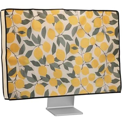 kwmobile 31-32" Monitor Cover Protezione Monitor PC Antipolvere Schermo Computer Custodia Protettiva Limoni con Foglie kwmobile 31-32" Monitor Cover Protezione Monitor PC Antipolvere Schermo Computer Custodia Protettiva Limoni con Foglie