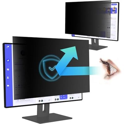 Mamol 2 unità schermo di privacy per computer da 24 pollici, aspetto 16:9, filtro privacy rimovibile, 61 cm, anti-spia/antiriflesso, anti luce blu/antigraffio, protezione schermo PC Mamol 2 unità schermo di privacy per computer da 24 pollici, aspetto 16:9, filtro privacy rimovibile, 61 cm, anti-spia/antiriflesso, anti luce blu/antigraffio, protezione schermo PC