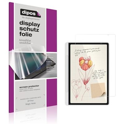 dipos 2x Pellicola Protettiva trasparente per XP-Pen Magic Note Pad dipos 2x Pellicola Protettiva trasparente per XP-Pen Magic Note Pad