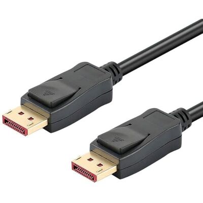 Techly 361872 Cavo Audio/Video DisplayPort 8K M/M 5 m Nero Nero Techly 361872 Cavo Audio/Video DisplayPort 8K M/M 5 m Nero Nero