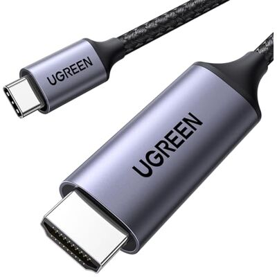 UGREEN Cavo USB C a HDMI 4K@60Hz UHD Tipo C 3.0 HDMI Unidirezionale 3M Compatible con iPhone 18 Pro Max iPhone 17 Pro Max Air Mac mini M4/M4 Pro Air MacBook M4 Pro Max iPad Pro Air Galaxy S25 UGREEN Cavo USB C a HDMI 4K@60Hz UHD Tipo C 3.0 HDMI Unidirezionale 3M Compatible con iPhone 18 Pro Max iPhone 17 Pro Max Air Mac mini M4/M4 Pro Air MacBook M4 Pro Max iPad Pro Air Galaxy S25