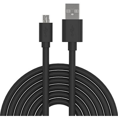 Manhattan Cavo di Ricarica Rapida USB/Micro-USB 1m Nero Manhattan Cavo di Ricarica Rapida USB/Micro-USB 1m Nero