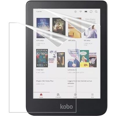 MoKo 2 Pezzi Pellicole Antiriflesso per 6" Kobo Clara Colour/Clara BW 2024 Opache, Alta Sensibilità, Antigraffio, Anti-impronta, per Kobo Clara 2024/2022 Ebook, Compatibile Custodia MoKo 2 Pezzi Pellicole Antiriflesso per 6" Kobo Clara Colour/Clara BW 2024 Opache, Alta Sensibilità, Antigraffio, Anti-impronta, per Kobo Clara 2024/2022 Ebook, Compatibile Custodia