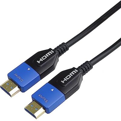 Cavo HDMI 2.1 PremiumCord 8K 60Hz 5m Ottico Dorato - HDMI 2.1 Cavo HDMI 2.1 PremiumCord 8K 60Hz 5m Ottico Dorato - HDMI 2.1