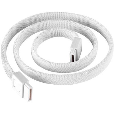 Silverstone CP07W-USA Cavo SATA III SSD/HDD con meccanismo di bloccaggio, colore: Bianco Silverstone CP07W-USA Cavo SATA III SSD/HDD con meccanismo di bloccaggio, colore: Bianco