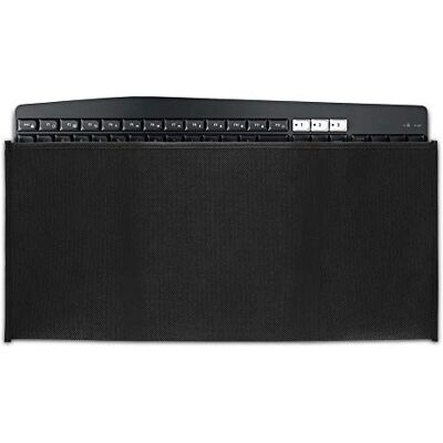 kwmobile Custodia Copritastiera compatibile con Universal Keyboard (L) Protezione Antipolvere Tastiera PC Cover Protettiva nero kwmobile Custodia Copritastiera compatibile con Universal Keyboard (L) Protezione Antipolvere Tastiera PC Cover Protettiva nero