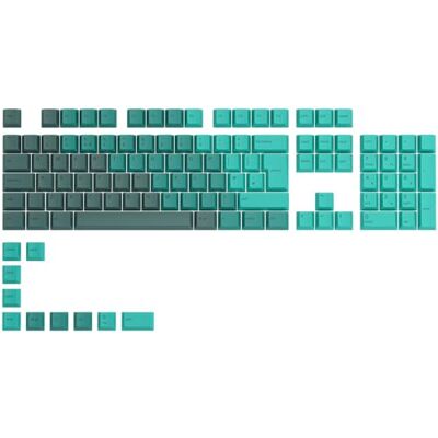 GLORIOUS GPBT Keycaps Profilo Cherry Layout ISO UK (Rain Forest) Plastica PBT Spessa Super Resistente, Simboli Personalizzati Con Stampa A Sublimazione Anti Scolorimento, Alta Qualità GLORIOUS GPBT Keycaps Profilo Cherry Layout ISO UK (Rain Forest) Plastica PBT Spessa Super Resistente, Simboli Personalizzati Con Stampa A Sublimazione Anti Scolorimento, Alta Qualità